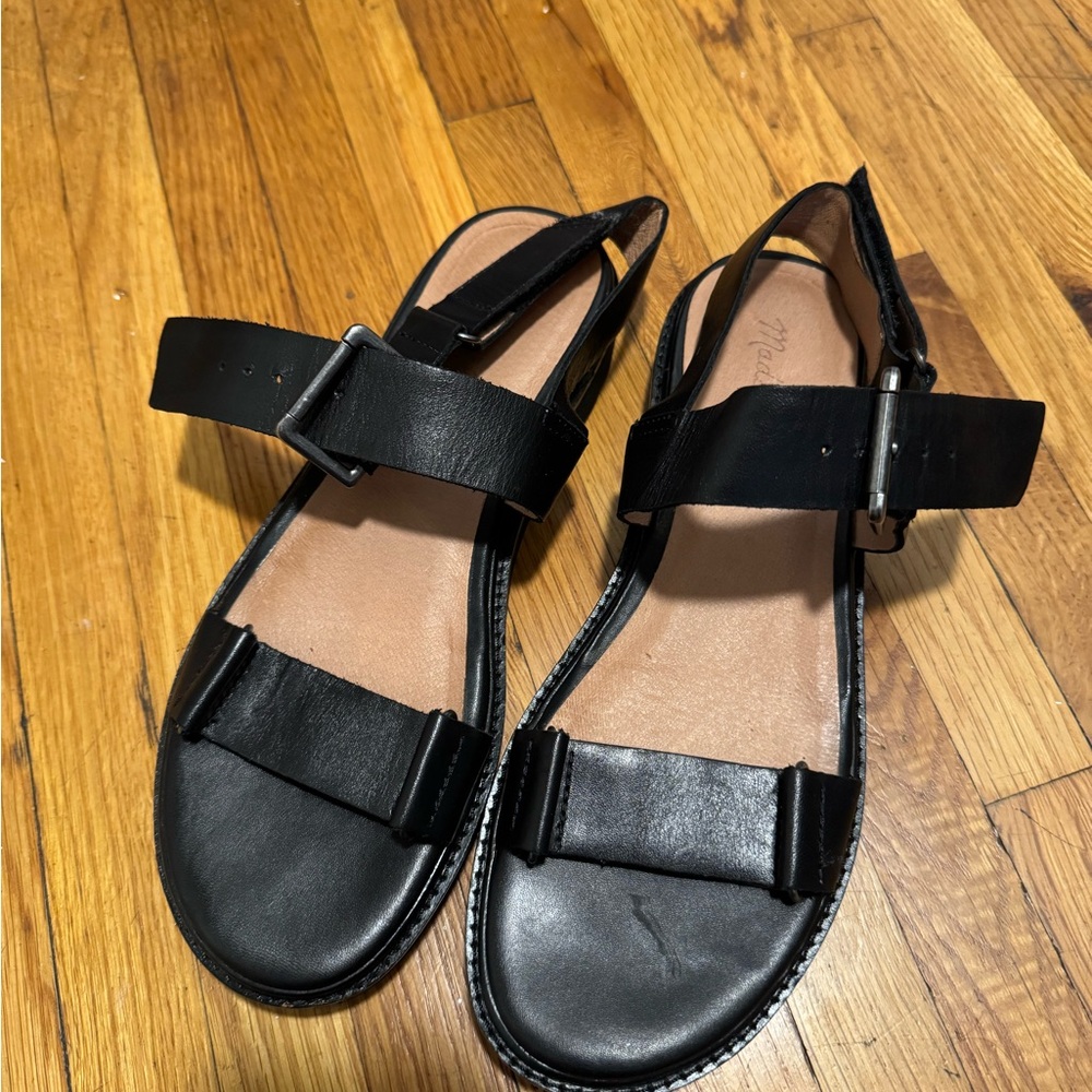 Madewell Black Sandals